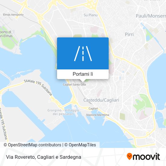 Mappa Via Rovereto