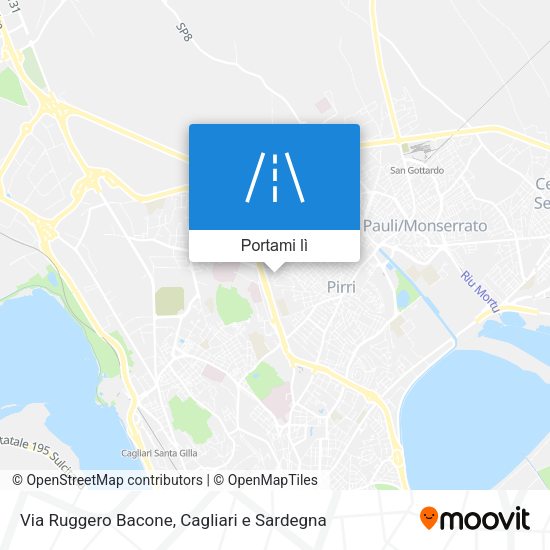 Mappa Via Ruggero Bacone