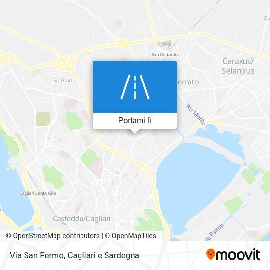 Mappa Via San Fermo