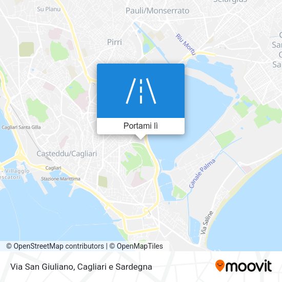 Mappa Via San Giuliano