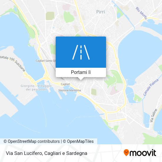 Mappa Via San Lucifero