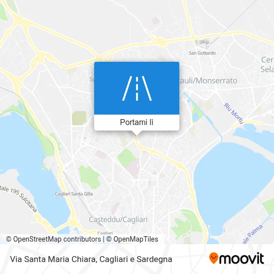 Mappa Via Santa Maria Chiara