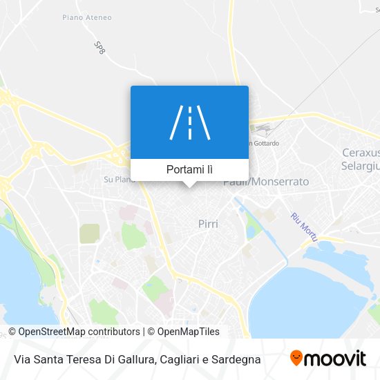 Mappa Via Santa Teresa Di Gallura