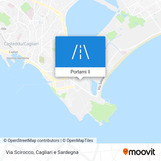 Mappa Via Scirocco