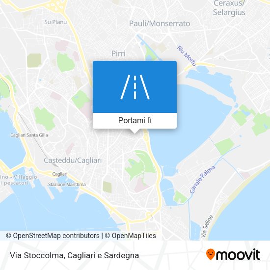 Mappa Via Stoccolma