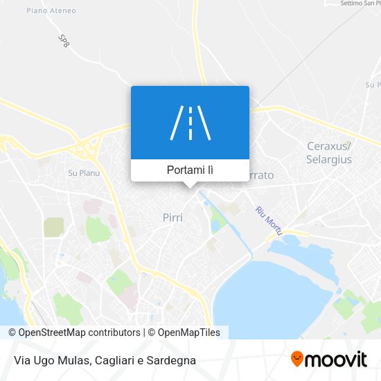 Mappa Via Ugo Mulas