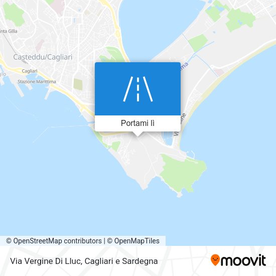 Mappa Via Vergine Di Lluc