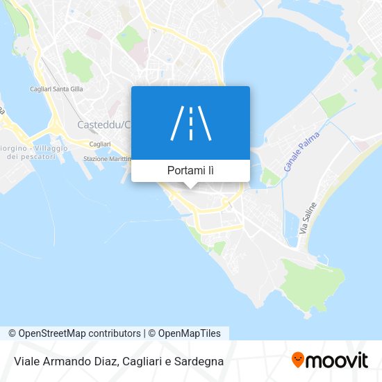 Mappa Viale Armando Diaz
