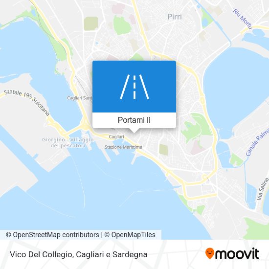 Mappa Vico Del Collegio