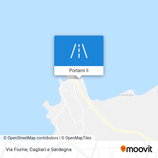 Mappa Via Fiume