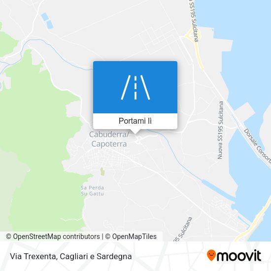 Mappa Via Trexenta