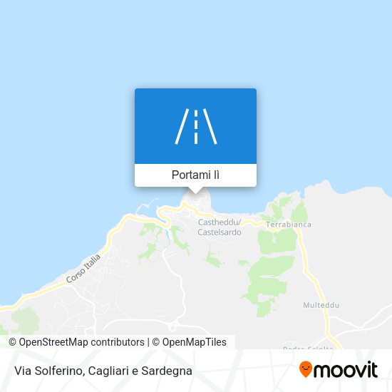 Mappa Via Solferino