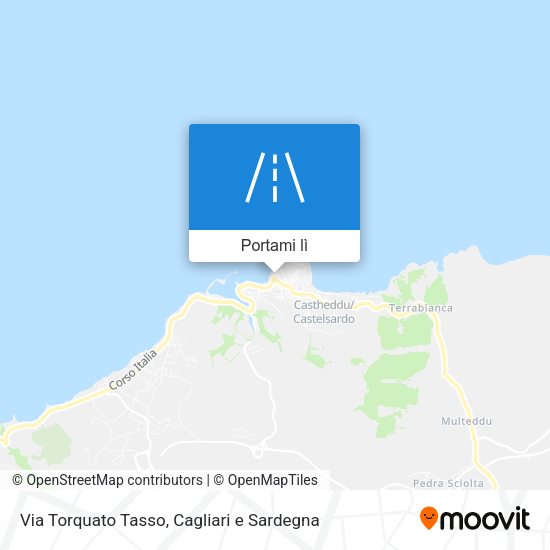 Mappa Via Torquato Tasso