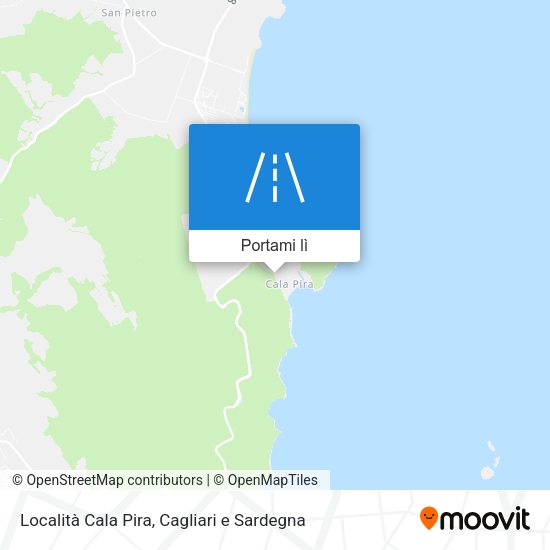 Mappa Località Cala Pira