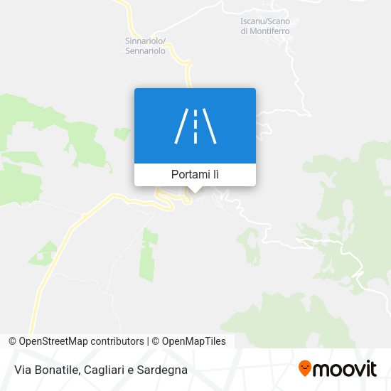 Mappa Via Bonatile