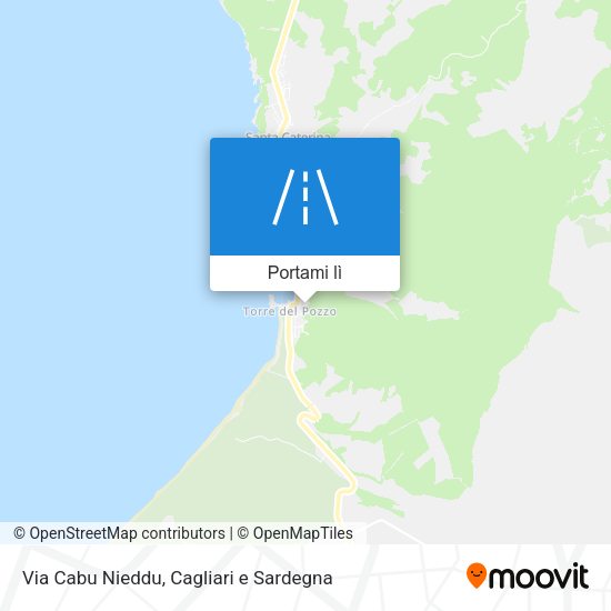 Mappa Via Cabu Nieddu