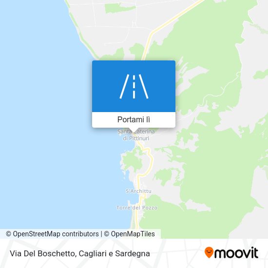 Mappa Via Del Boschetto