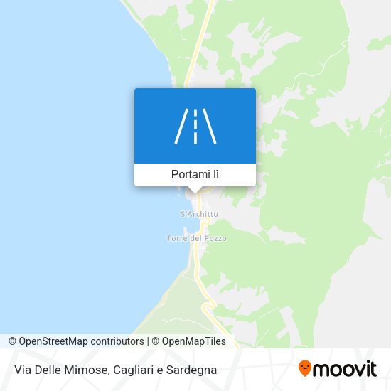 Mappa Via Delle Mimose
