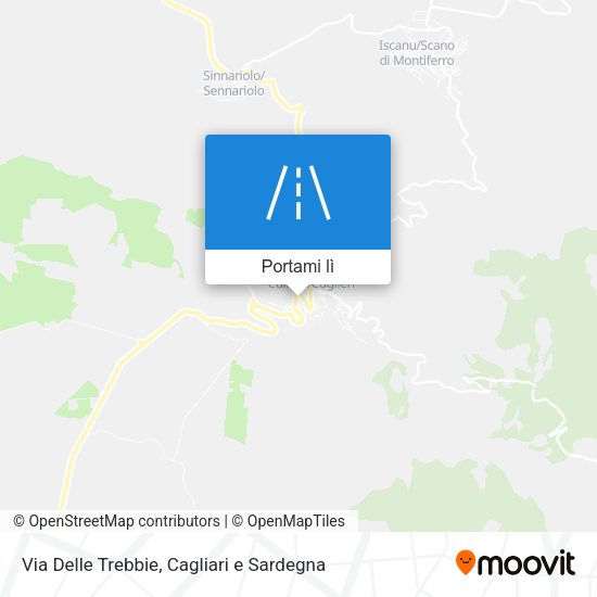 Mappa Via Delle Trebbie