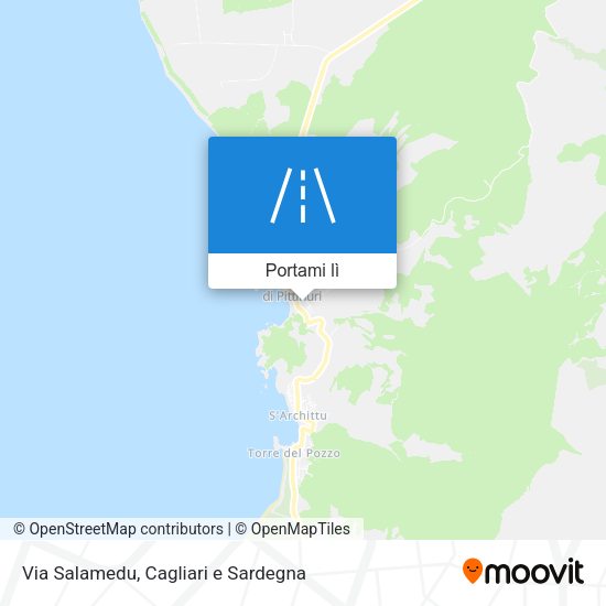 Mappa Via Salamedu