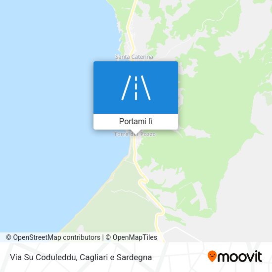 Mappa Via Su Coduleddu