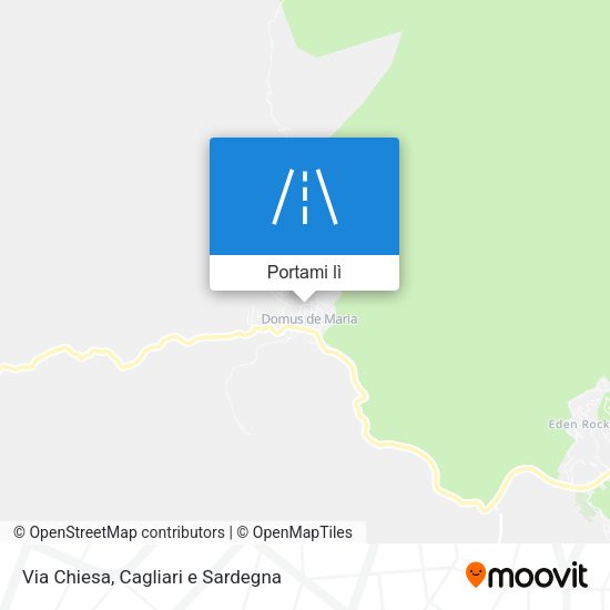 Mappa Via Chiesa