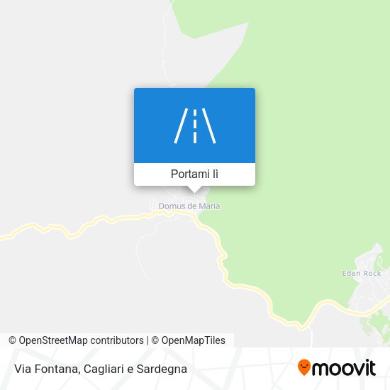 Mappa Via Fontana