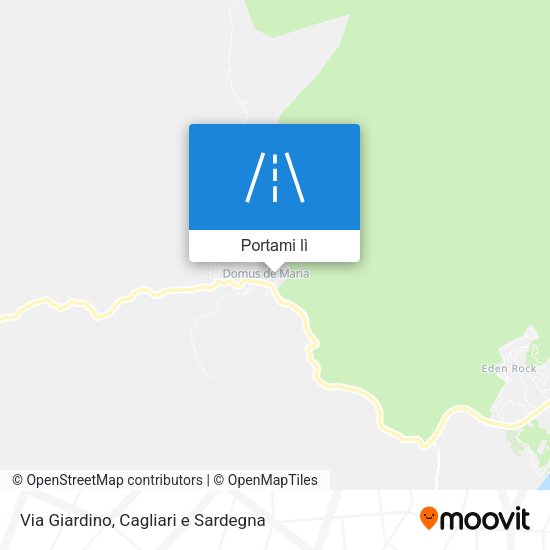 Mappa Via Giardino