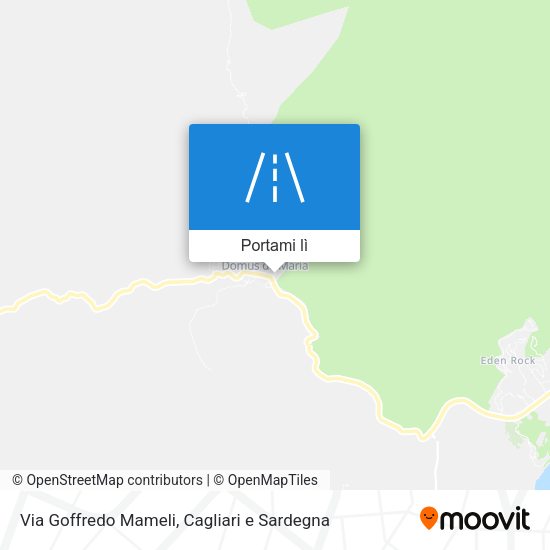 Mappa Via Goffredo Mameli