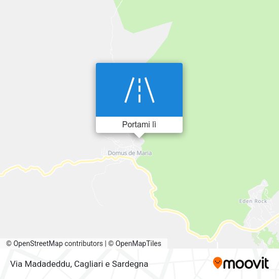 Mappa Via Madadeddu