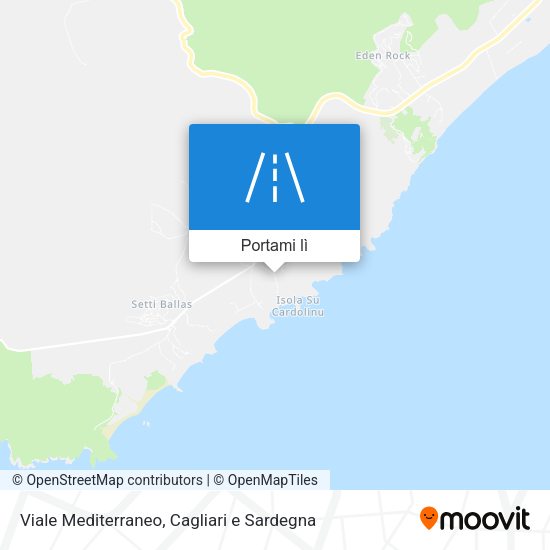 Mappa Viale Mediterraneo