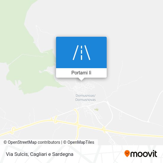 Mappa Via Sulcis