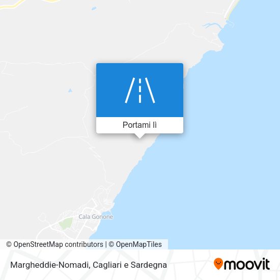Mappa Margheddie-Nomadi