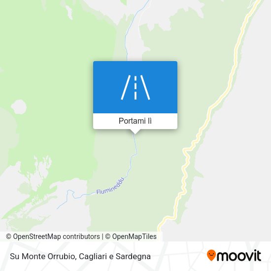 Mappa Su Monte Orrubio