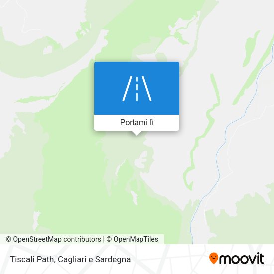 Mappa Tiscali Path