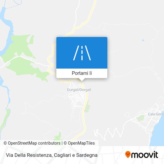 Mappa Via Della Resistenza