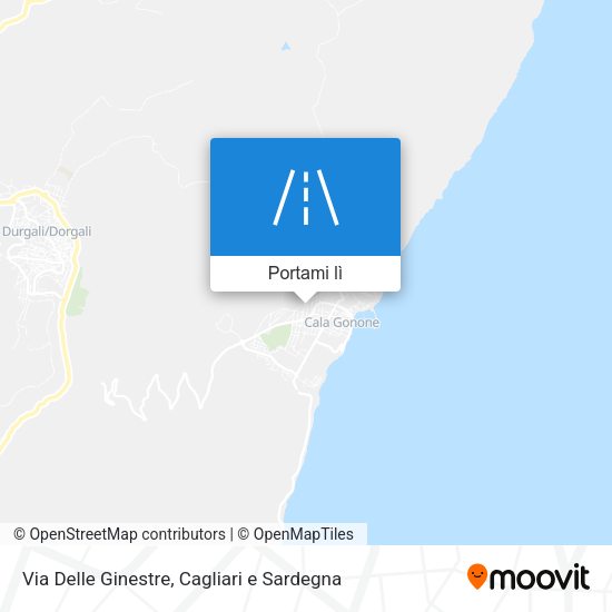 Mappa Via Delle Ginestre