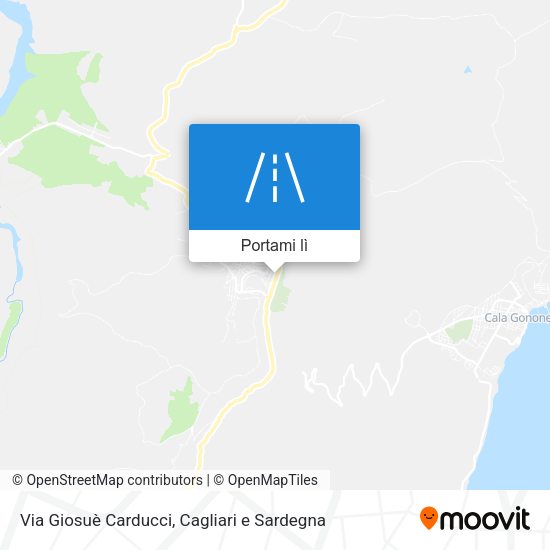 Mappa Via Giosuè Carducci