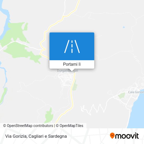 Mappa Via Gorizia