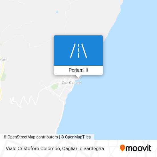 Mappa Viale Cristoforo Colombo