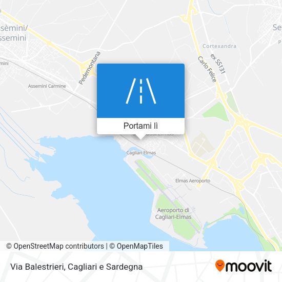Mappa Via Balestrieri