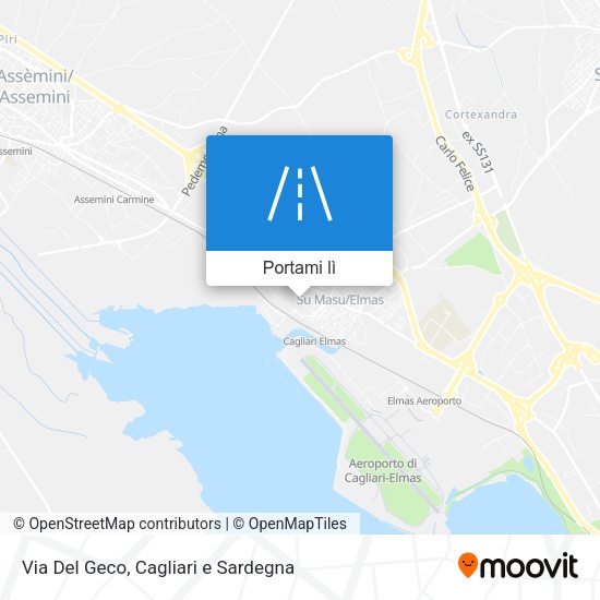 Mappa Via Del Geco