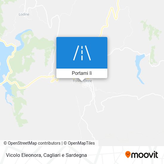 Mappa Vicolo Eleonora