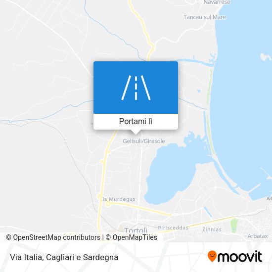 Mappa Via Italia