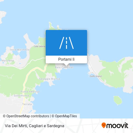 Mappa Via Dei Mirti