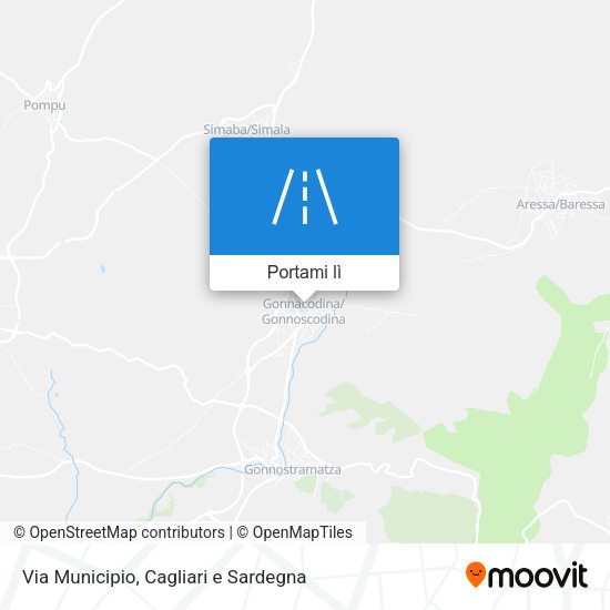 Mappa Via Municipio