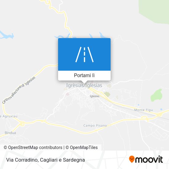 Mappa Via Corradino