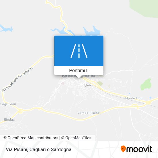 Mappa Via Pisani