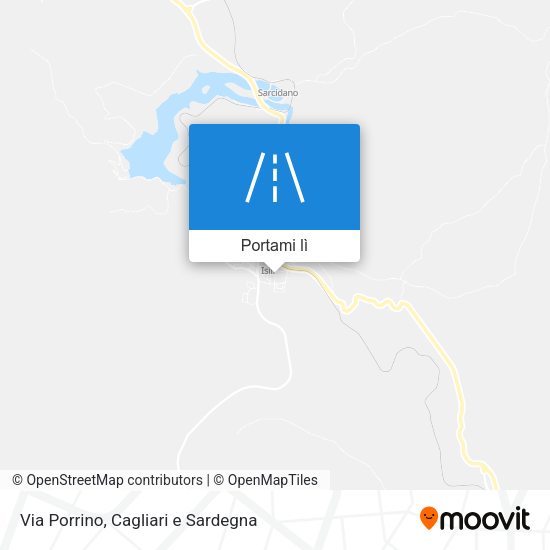 Mappa Via Porrino