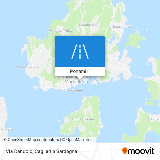 Mappa Via Dandolo